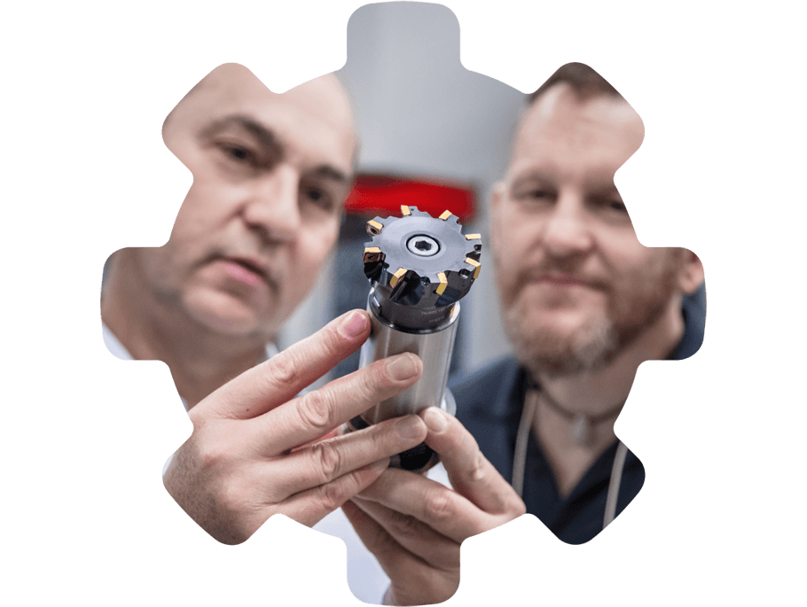 Beratungssituation am Bauteil