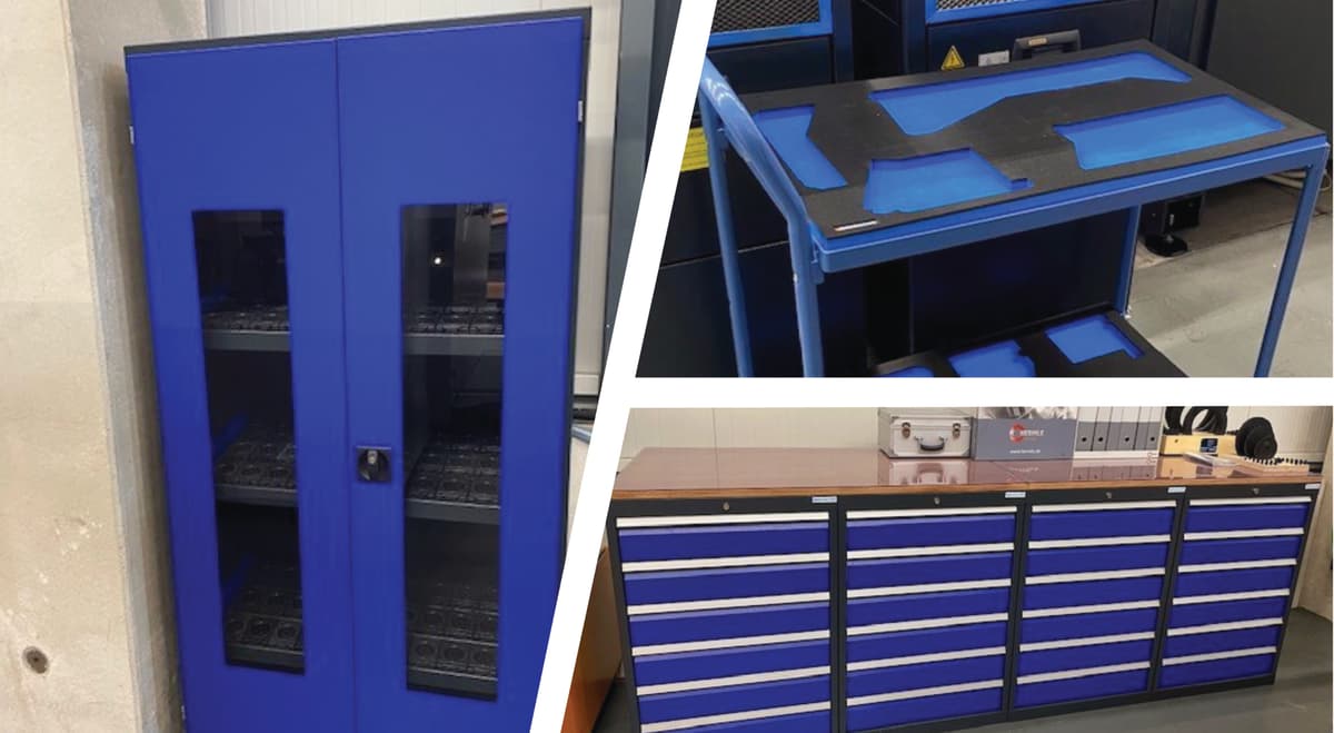 Hartschaumeinlagen für den innerbetrieblichen Transport